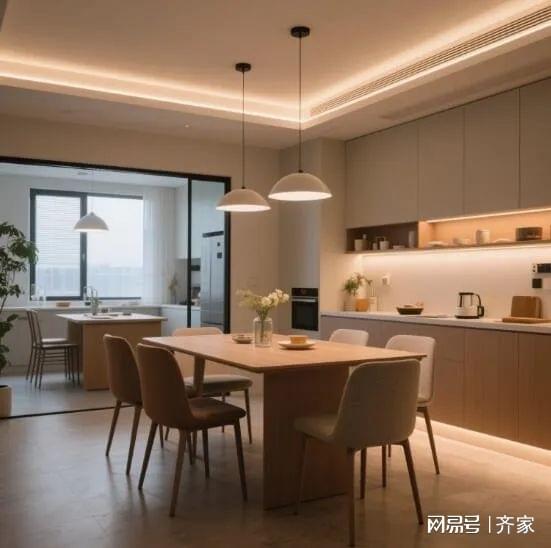 现代简约餐厅温馨到犯规！AG真人平台哇塞 这家的(图3)