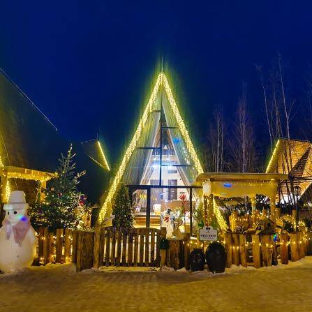 “童话世界”点亮冰雪经济新坐标AG真人试玩平台长白山麓角村